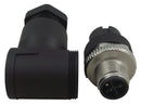 Phoenix Contact SACC-M12MRS-3PECON-PG11-M.. Sensor Connector M12 Male 4 Positions Screw Pin Right Angle Cable Mount