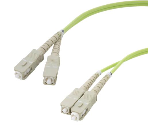 L-COM FODSC-OM5-1 Fibre Cord SC DUPLEX-SC Duplex MM 1M