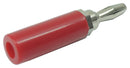 TENMA SPC15377 BANANA PLUG, SOLDER, RED