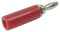 TENMA SPC15377 BANANA PLUG, SOLDER, RED