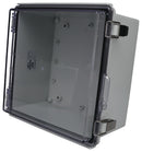 BUD Industries PTQ-11055-C PTQ-11055-C Enclosure Multipurpose PC GREY/CLEAR