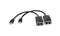 Multicomp PRO 33-11640. DVI to Hdmi Audio / Video Adapter Cat5e/Cat6 Plug RJ45 Jack x 2 New
