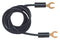 Pomona 1693-36-0 Spade Lug Patch Cord Single 36 " 914 mm Black 20 A 2 kV