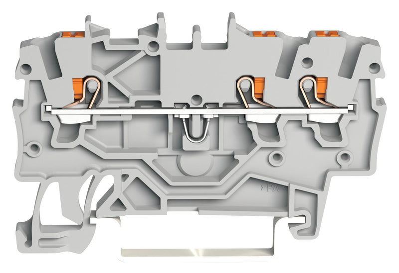 Wago 2200-1301 3-CONDUCTOR Through Terminal Block New