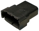 Deutsch - TE Connectivity DTM04-12PB Automotive Connector Housing DTM Receptacle 12 Ways AMP Series Size 20 Pin Contacts