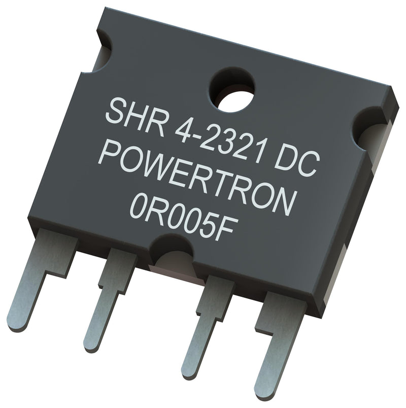 Powertron SHR 4-2321 0R100 S 1% M Through Hole Resistor 0.1 ohm 40 W &plusmn; SIP 300 V