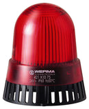 Werma 42011068 Beacon Red Steady Continuous/Pulse 92 dB 230 VAC 89 mm IP65