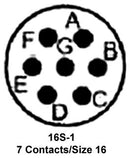 Amphenol Industrial 97-3102A16S-1P 97-3102A16S-1P Circular Connector Rcpt 16S-1 Flange