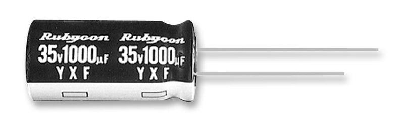 Rubycon 100YXF100MEFC12.5X20 100YXF100MEFC12.5X20 Electrolytic Capacitor Miniature 100 &Acirc;&micro;F V &Acirc;&plusmn; 20% Radial Leaded 10000 Hours @ 105&Acirc;&deg;C Polar