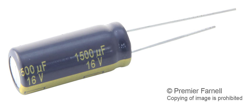 Panasonic EEUFK1C152L Electrolytic Capacitor 1500 &micro;F 16 V FK Series &plusmn; 20% Radial Leaded 10 mm