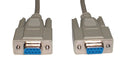 MULTICOMP SPC19942 Computer Cable, Shielded, Serial, D Sub Mini Socket, D Sub Mini Socket, 6ft, 1.83m, Grey