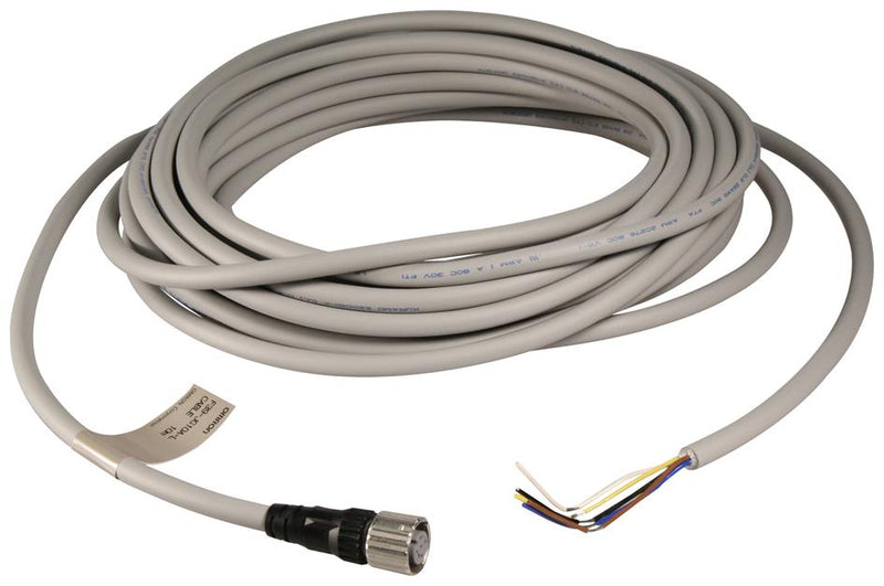 Omron Industrial Automation F39-JG20A-D Sensor Cord 8P M12 RCPT-FREE END 20M