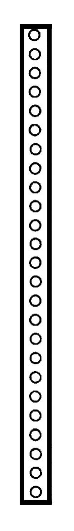 Vector Electronics T107/10 Bus Strips For Vectorbord Hole Breadboards 10 Pack