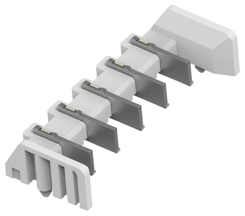 Buchanan - TE Connectivity 2318770-5 Terminal Block Poke-In Header 5 mm Ways A 250 V Surface Mount Right Angle