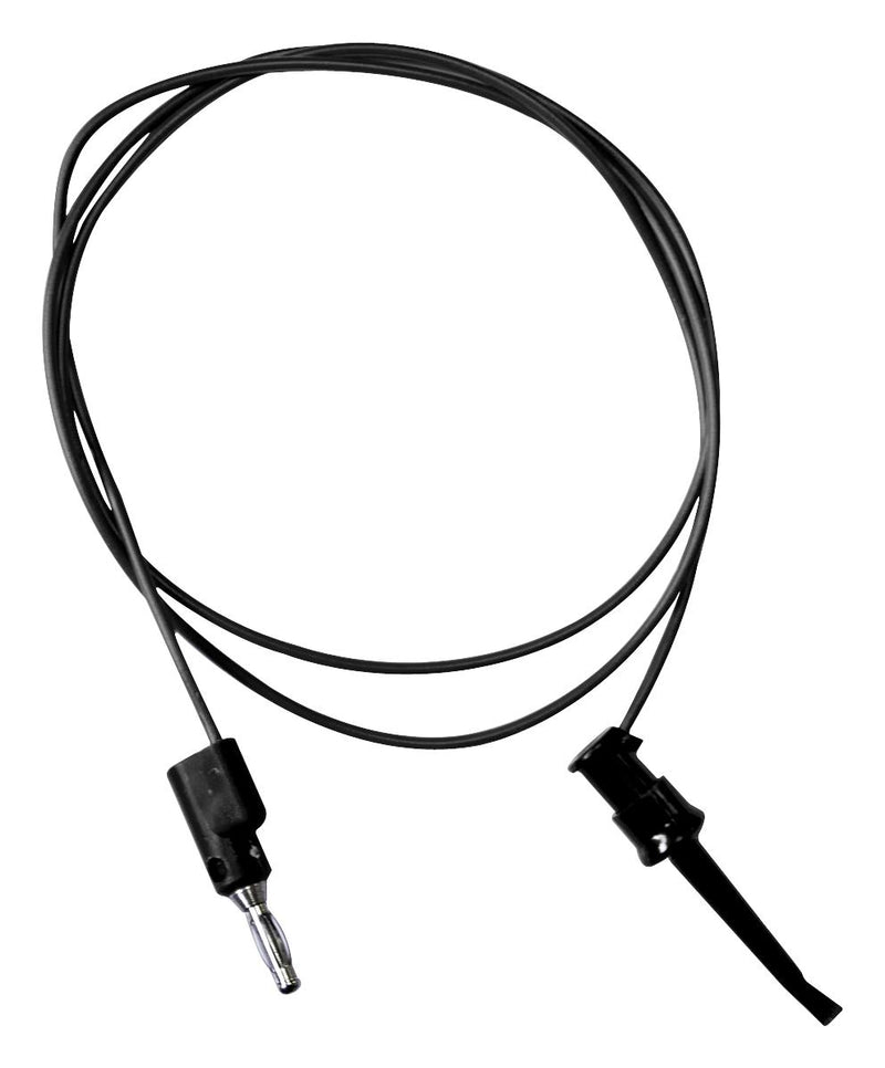 Mueller Electric BU-P3782-24-0 Grabber to Banana Plug Test Lead Miniature Hook Clip 4mm Stackable 24 " 609.6 mm