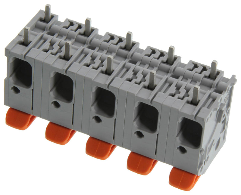 Wago 2606-1355 Terminal Block WTB 5POS 24-8AWG