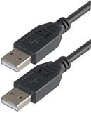 PRO Signal PSG91415 PSG91415 USB 2.0 A Plug to Cable 1m Black