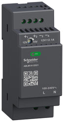 Schneider Electric ABLM1A12021 ABLM1A12021 AC/DC DIN Rail Power Supply (PSU) ITE 1 Output 25 W 12 V 2.1 A New