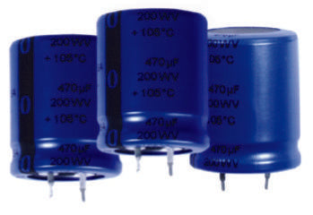 CORNELL DUBILIER SLPX332M080A9P3 ALUMINUM ELECTROLYTIC CAPACITOR 3300UF, 80V, 20%, SNAP-IN