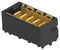 Erni - TE Connectivity 214550-E Mezzanine Connector Plug 2 mm 1 Rows 5 Contacts Surface Mount Straight Copper Alloy New