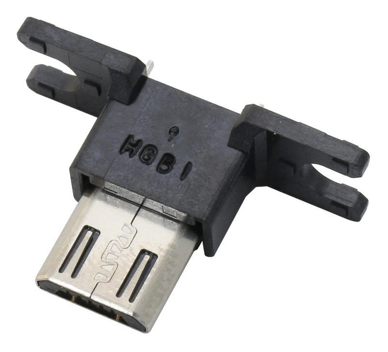 HIROSE(HRS) ZX80-B-5SA(30) USB Connector Cradle Micro Type B 2.0 Plug 5 Ways Surface Mount Through Hole