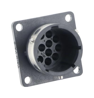 SOURIAU-SUNBANK / Eaton UTGX01412P Circular Connector Souriau Utgx Series Flange Mount Receptacle 12 Contacts New