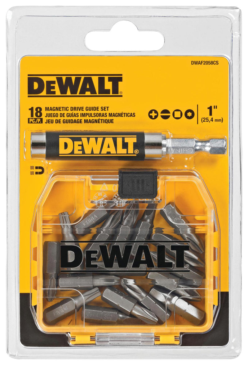 Dewalt DWAF2058CS DWAF2058CS Compact Magnetic Drive Guide SET 18PC