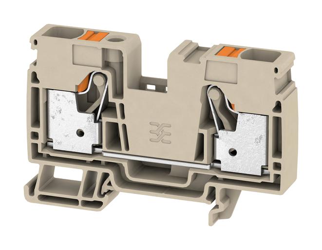 Weidmuller 2494000000 2494000000 DIN Rail Mount Terminal Block 2 Ways 18 AWG 4 16 mm&Acirc;&sup2; Push In 76 A