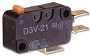 Omron D3V-21G-1C5B D3V-21G-1C5B Microswitch Miniature Pin Plunger Spdt Quick Connect 21 A 250 V