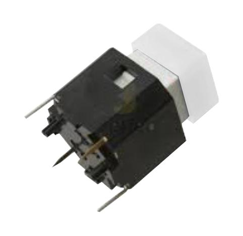 Nidec Copal Electronics CFPB-1CC-4W1 CFPB-1CC-4W1 Pushbutton Switch Cfpb Spst Off-(On) Square White