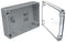 BUD Industries PN-1324-AC PN-1324-AC Enclosure Wall Mount PC GREY/CLEAR