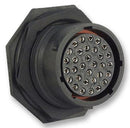 SOURIAU UTS71832S Circular Connector, Trim Trio UTS Series, Jam Nut Receptacle, 32 Contacts