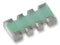 Vishay ACASA100121001P100 Resistor Network Acas Series 4 Elements Isolated 0612 [1632 Metric]