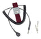 SCS 2224 Anti Static Wrist Strap Set Adjustable 10ft Burgundy Snap