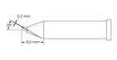 Metcal GT6-CN0002R Soldering Tip Conical/Bent 0.2 x 8 mm Station