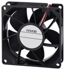 NMB Technologies 08025DA-12N-EU-02 Axial FAN 0.22A 2.64W 12V 80X25.4MM