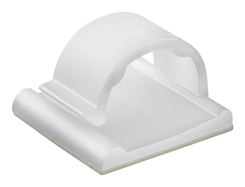 Wurth Elektronik 523240000 Fastener Adhesive Backed Cable Clamp Nylon 6.6 (Polyamide 6.6) Natural 25.4 mm New