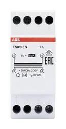 ABB TS 8/8 ES DIN Rail Mount Transformer Non-Inherently Short-Circuit Proof Bell 230V 8V 8 VA Series