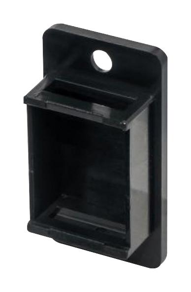 TUK KAPMKPK#20 Connector Accessory 20PK Low Profile Black Panel Mount Blank KAPMxxxx#20 Series Connectors