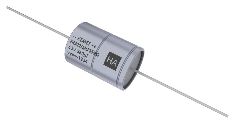 Kemet PHA226MKP3370QE4 Hybrid Aluminium Electrolytic Capacitor 370 &Acirc;&micro;F -10% +30% 63 V 2917 [7343 Metric] 0.0061 ohm