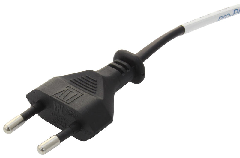 PRO Power GW-85021 Mains Cord Lszh (Low Smoke Zero Halogen) CEE 7/7 Plug to IEC 60320 C7 3 m 2.5 A 250 V