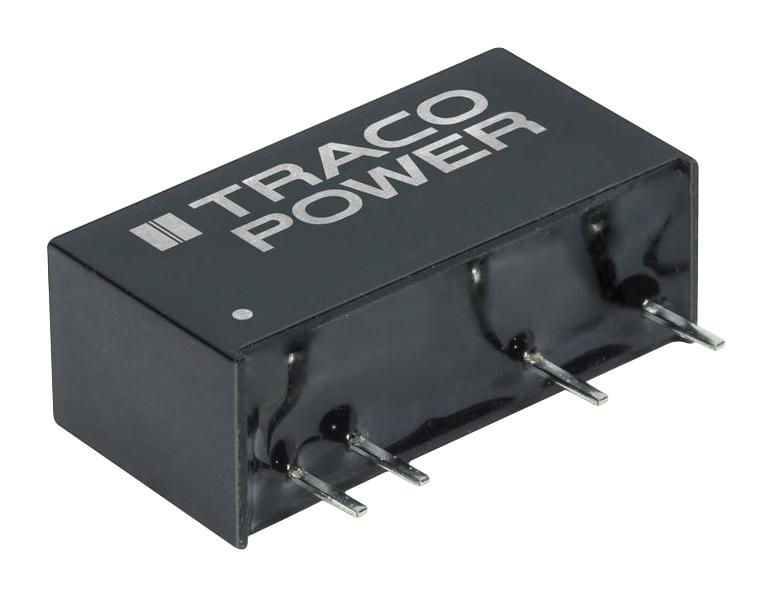 Traco Power TRV 1-2411M TRV 1-2411M Isolated Through Hole DC/DC Converter ITE &amp; Medical 2:1 1 W Output 5 V 200 mA