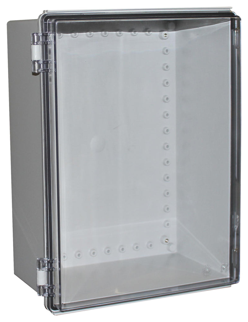 Camdenboss CHDX8-233C Plastic Enclosure Hinged Lid Multipurpose Polycarbonate 200 mm 400 500 IP66 IP67