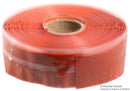 AMP - TE Connectivity 608036-1. 608036-1. Tape Silicone Fusion Rubber RED 1INX36FT