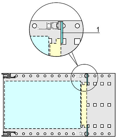 Nvent Schroff 20822-048 Perforated Rail 42HP IEC 60603-2 Connectors Europacpro Ratiopacpro Compacpro and Propacpro