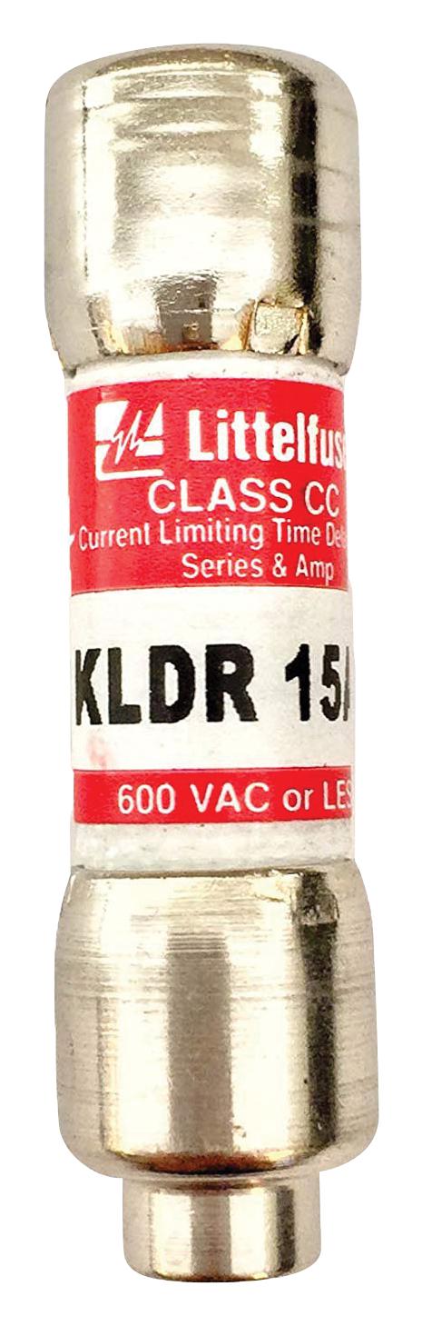 Littelfuse KLDR015.TXP FUS 600V T/D Class CC 15A Rohs 64W5763