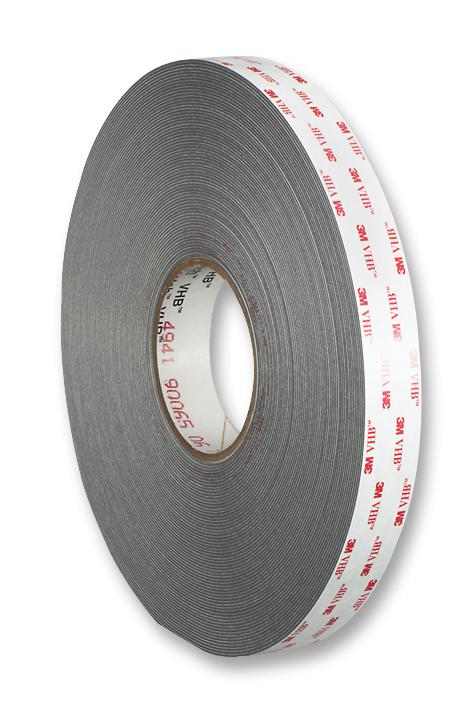 3M 4941 25MM Tape, Foam, Acrylic, 25 mm, 0.98 ", 33 m, 108.27 ft