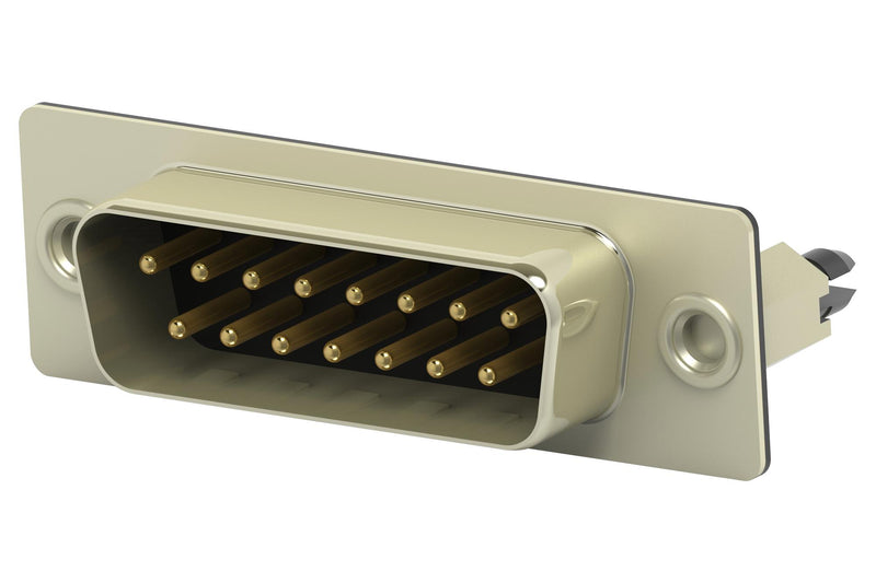 TE Connectivity 2301828-1 D Sub Connector Standard Plug Amplimite HD-20 15 Contacts DA Solder