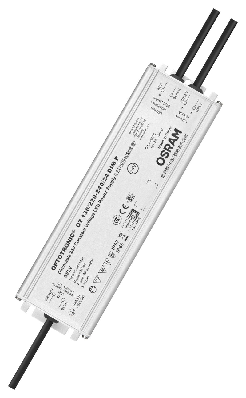 Osram OT-130/220-240/24-DIM-P OT-130/220-240/24-DIM-P LED Driver Lighting 130 W 24.2 V 5.37 A Constant Voltage 198