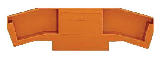 WAGO 280-333 End / Intermediate Plate, for Use with Terminal Blocks, Wago 280 Series